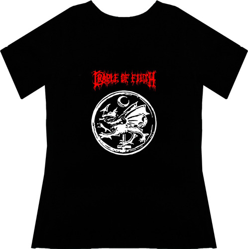 Blusa Cradle Of Filth Rock Metal Dama Tv Camiseta Urbanoz