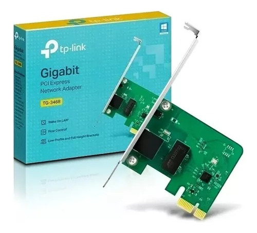 Placa De Red Tp-link Tg-3468 Pci Express Gigabit