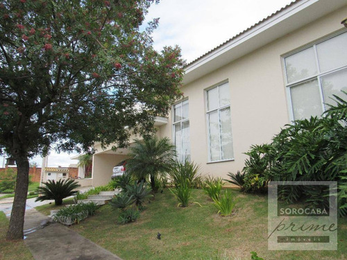 Imagem 3 de 30 de Ótima Oportunidade Casa Com 5 Dormitórios À Venda, 410 M² Por R$ 1.950.000 - Condomínio Ibiti Royal Park - Sorocaba/sp - Ca0062