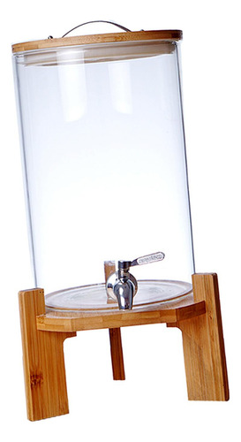 Dispensador De Barril De Bebidas De Vidrio, Jarra De Jugo 8l