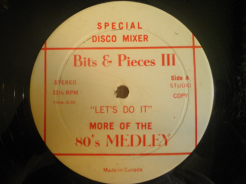 Disco Vinyl Importd Special Mixer - Bits And Pieces 3 (1980)