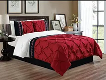 Comprar Juego De Ropa De Cama King Size Burdeos 3 Piezas - Alternati