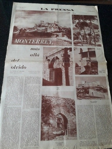 Diario La Prensa 12 3 1972 Avenida Buenos Aires Monterrey 