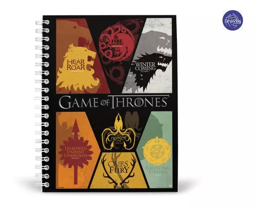 Libreta Booksito, Game of Thrones, Juego de tronos, Ajedrez