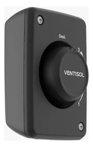 Ventilador Osc Parede 60cm New Preto 220v Premium Ventisol