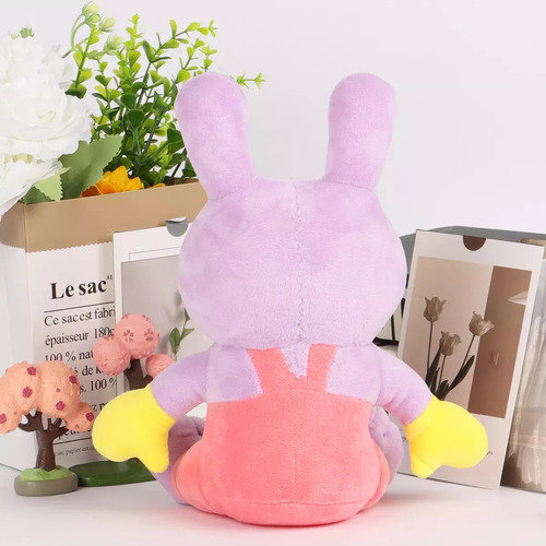 Pomni Jax Muñeca Peluche Jugue Digital Circus Color Rabbit-25cm
