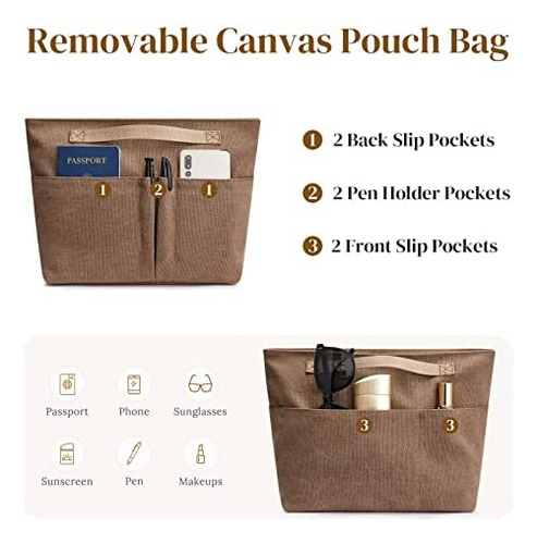 S-zone Bolsos Tote De Cuero Genuino Para Mujer Con Monedero