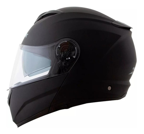 Imagem 4 de 4 de Capacete para moto escamoteável Norisk Force preto-fosco monocolor tamanho 56
