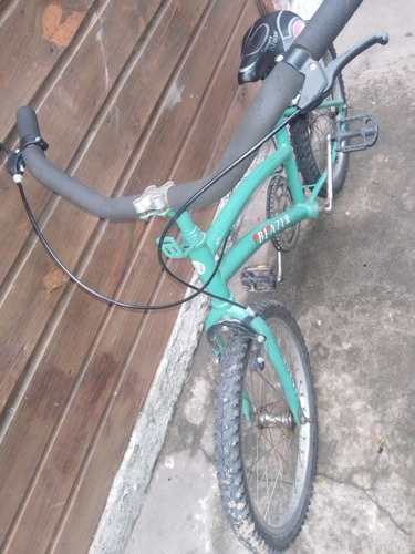 Bicicleta Color Verde Rodado 20 En Perfecto Estado