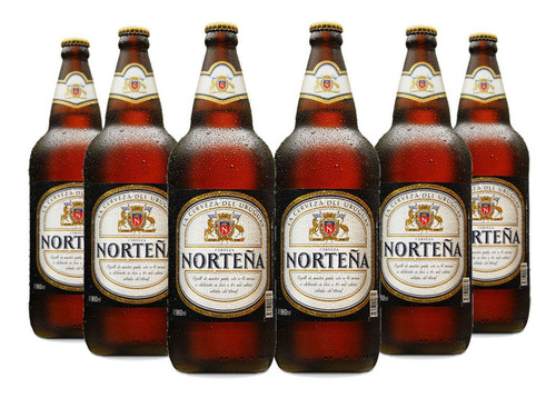 Imagem 1 de 4 de 6x Cerveja Uruguaia Norteña 960ml