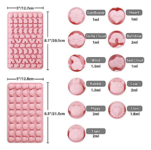 Moldes De Silicona Para Caramelos Con Forma De Osito De Goma