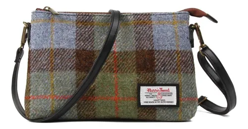 Icobuty Harris Tweed Bolso Bandolera Pequeño Para Mujer Con