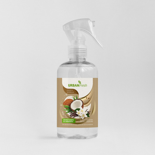 Perfume Para Ropa Coco Vainilla Gatillo Urban Fresh (7253)