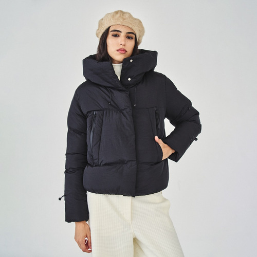 Campera Puffer Holy Obsidian