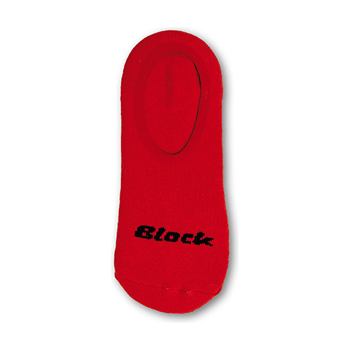 Calcetin Invisible Block No Show Unisex Rojo