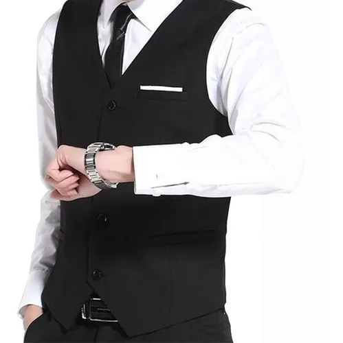 Chaleco Hombre Traje De Negocios Chaleco Casual Chaleco Formal Chaleco  Chaleco Delgado Estilo Formal Chaleco Ropa Business Vest Ropa De Trabajo