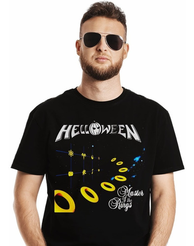 Polera Helloween Master Of The Rings Metal Impresión Directa