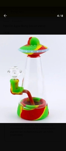 Imagen 3 de 3 de Bongs Pipa Solo Flores