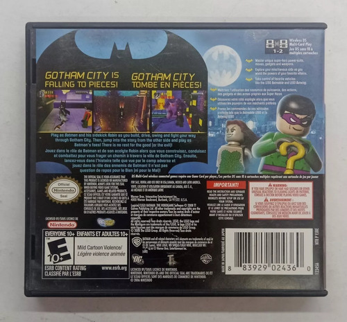 Lego Batman The Videogame Nintendo Ds Retromx (Usado)