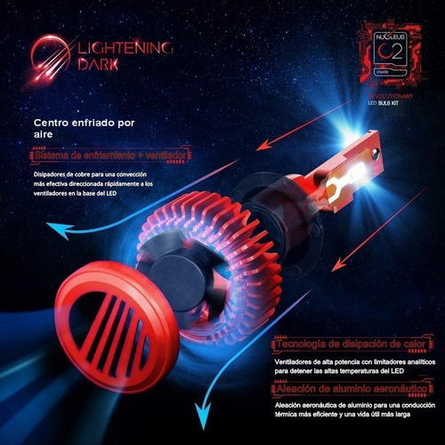 Imagen 3 de 5 de Bombillos Todos Los Carros Luces Cree Led Premium Alta Gama