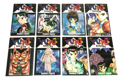 Manga Yuyu Hakusho Editora Jbc Volumes 01 Ao 08