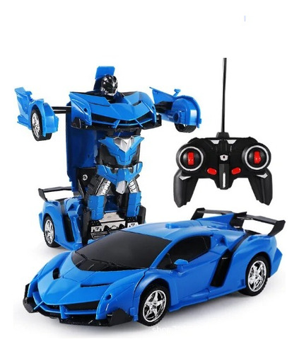 Auto Robot Transformers Juguete A Control Remoto