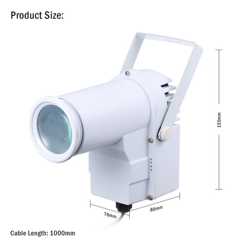 Ac110-240v 15w Rgb Led Mini Spot De La Lámpara De Iluminació