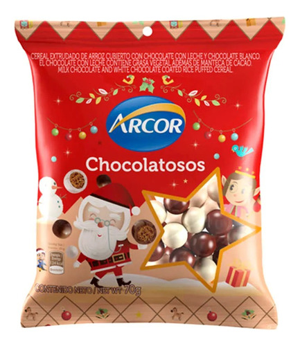 Arcor Chocolatosos 70 G 