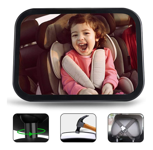 Espejo Retrovisor Para Seguridad Del Bebé Importado