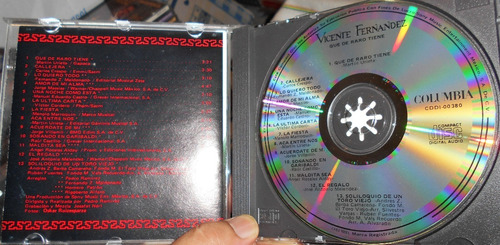 Cd Vicente Fernández / Que De Raro Tiene (Usado)