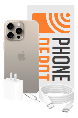 Apple iPhone 15 Pro Max 1tb Titanio Natural Esim Y Batería 100% (Reacondicionado)