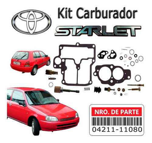 Kit Carburador Starlet 