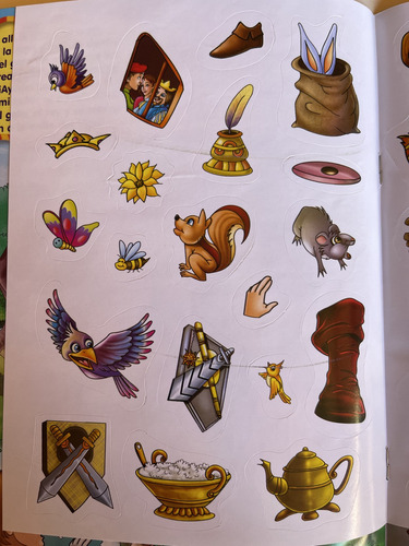 El Gato Con Botas Inglés /español Con Stickers