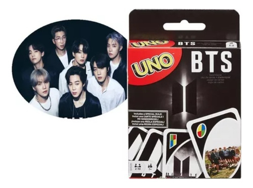 Uno Bts Edición Especial Juego De Cartas Juego Familiar