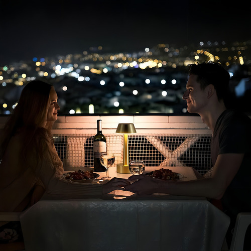 Umexus Lámpara De Mesa Pequeña Inalámbrica Para Bar Restaura