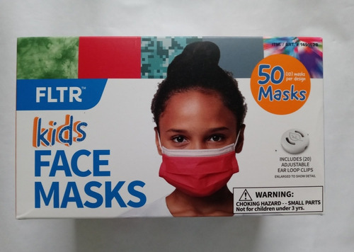 Mascarillas Desechables Para Niños (caja)