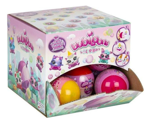 Libro: Caja Bebes Llorones Bubiloons Lil Pops 12 Unidades. C