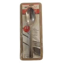 Comprar 12 Cucharitas De Acero Inoxidable 15 Cm Largo Para Postres