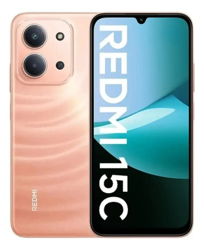 Xiaomi Redmi 15c Dual Sim 128gb 4gb Ram , Cor Laranja