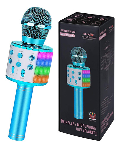 Micrófono De Karaoke Para Niños De 4 A 12 Años, Juguetes