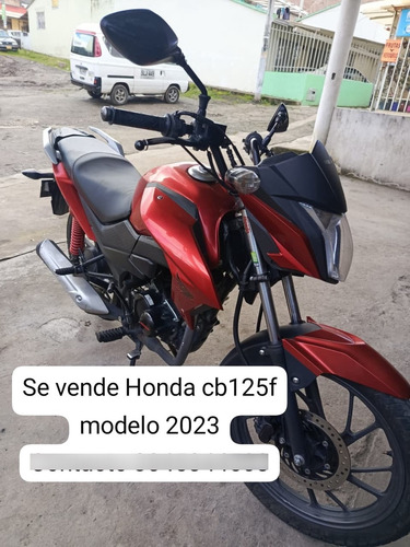 Honda Cb 125f Único Dueño