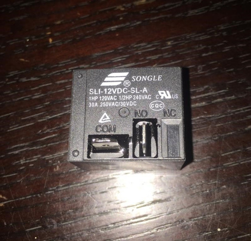 Rele Sli-12vdc-sl-a 30amp Para Aire Acondicionado Split
