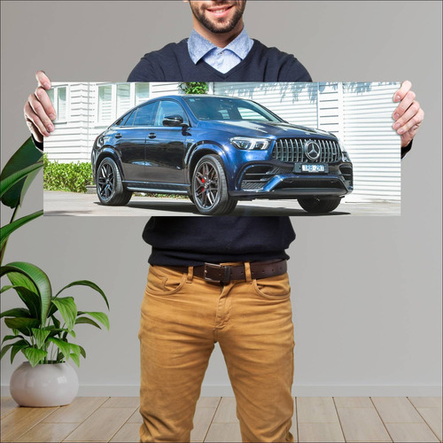 Cuadro 30x80cm Auto 2021 Mercedes Amg Gle 63 S C 489