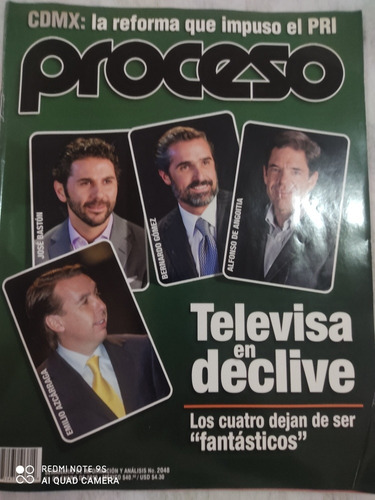 Proceso Ciudad De México Televisa En Declive Pri