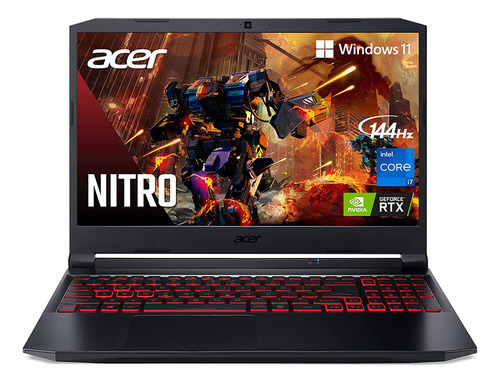 Notebook Acer Nitro 5 Intel I7 Rtx 3050ti 8gb 512gb Ssd Win