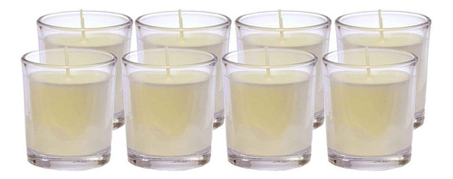 Velas Votivas Sin Perfume De Canola En Vidrio  Hasta 20...