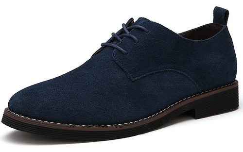 Zapatos Formales De Piel Nobuk Para Hombre Talla Grande 48