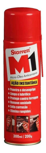 Oleo Lubrificante M1/starrett 300ml Spray  M1-215