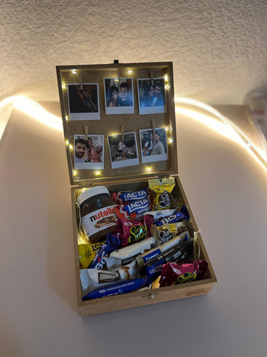Caixa Mdf Personalizada Para Presentear Namorado, Pai, Mãe..