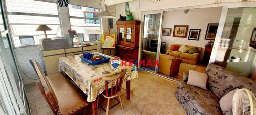 Imagem 10 de 30 de Cobertura Com 3 Dormitórios À Venda, 180 M² Por R$ 330.000,00 - Praia Da Enseada Rufinos - Guarujá/sp - Co0296